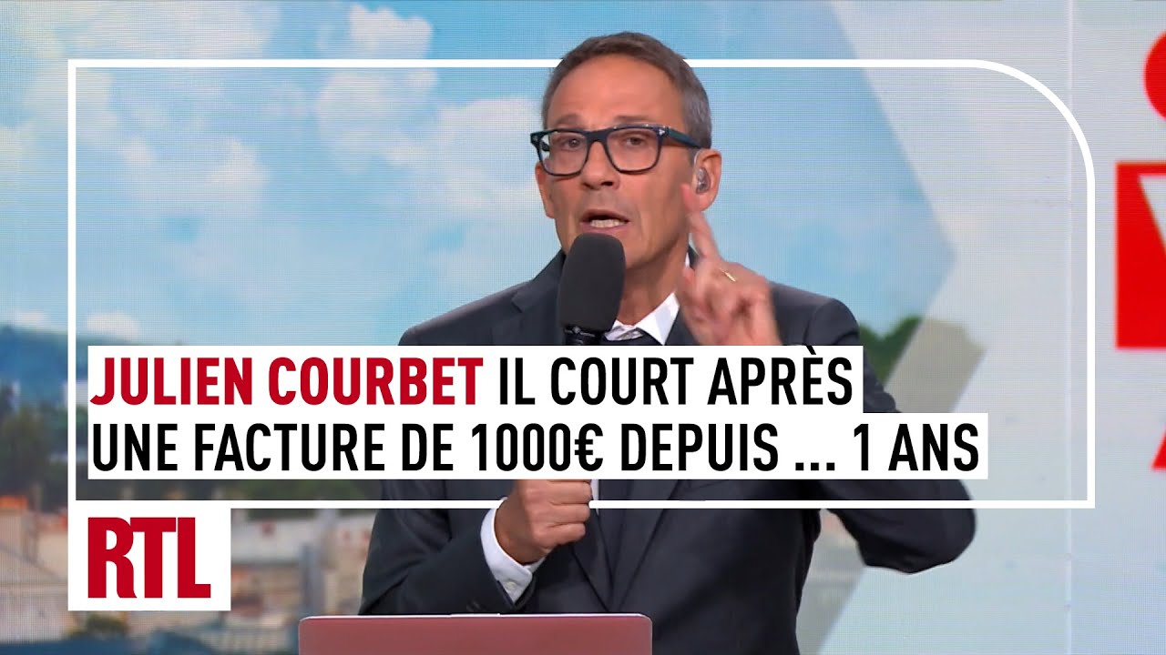 Julien Courbet : il court après une facture de 1 000€ depuis… 1ans
