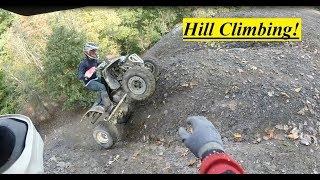 Perry State Forest 10-15-17 Quad Hill Climbing