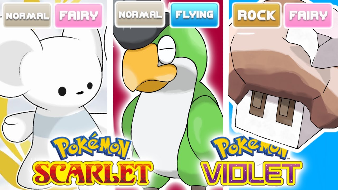 New Scarlet & Violet Trailer Reveals Two Mysterious New Pokemon!