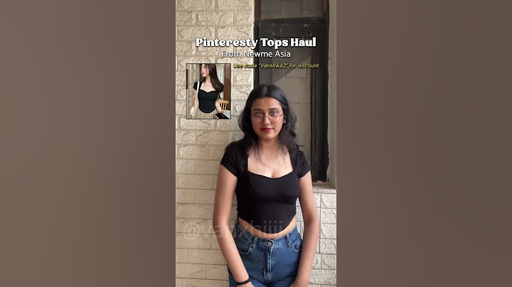 Newme Asia Tops haul