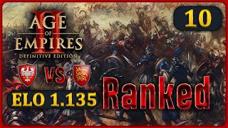 Age of Empires 2 Ranked (4K) #10 - Polen vs. Briten - Elo 1.135