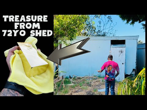 72YO Shed Salvage -Treasure From Trash - Huge Mirrored Bar -ASMR Metal Melting - BigStackD Scrapping