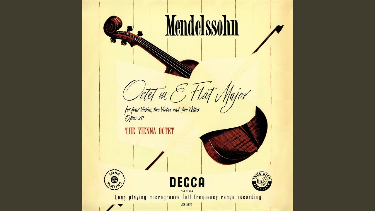 Watch Mendelssohn: Octet in E-Flat Major, Op. 20, MWV R20: III. Scherzo. Allegro leggierissimo on YouTube Watch Mendelssohn: Octet in E-Flat Major, Op. 20, MWV R20: III. Scherzo. Allegro leggierissimo on YouTube