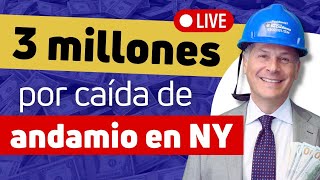 Gané $3 millones para un cliente lesionado en caída de andamio 🚧 (Accidente de Construcción)