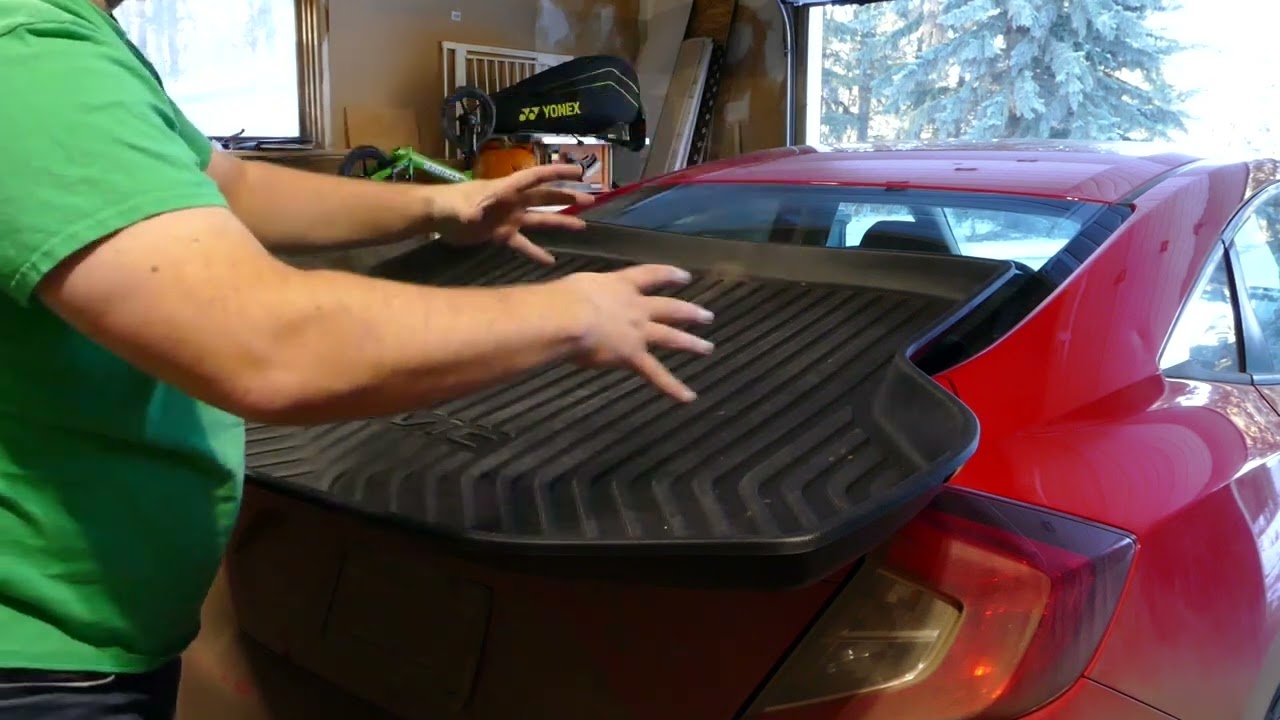 How to Fit 4 Tires into Trunk of Car