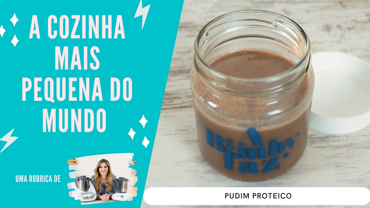 Receita do Pudim Proteico na Bimby