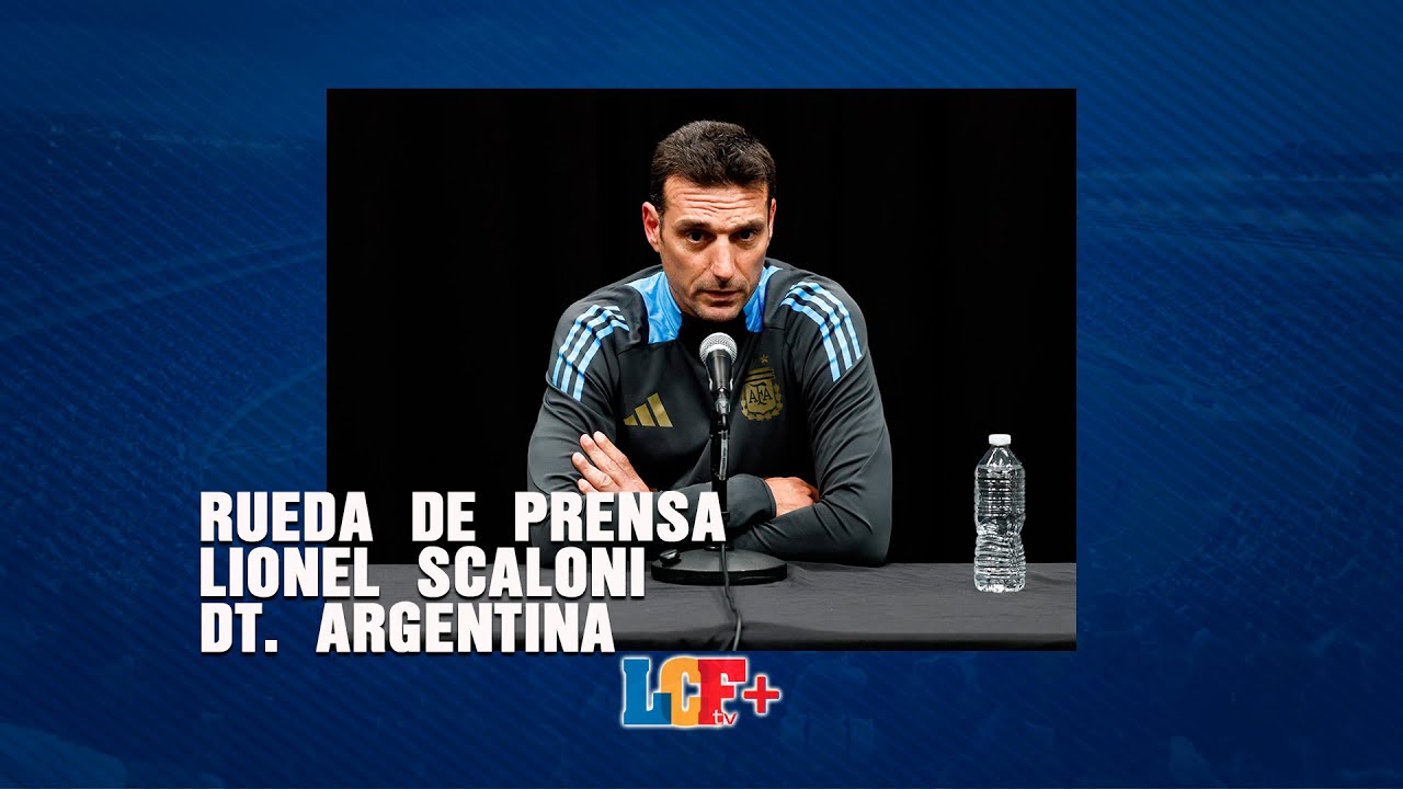 RUEDA DE PRENSA DEL DT ARGENTINO LIONEL SCALONI I PREVIO AL AMISTOSO rueda-de-prensa-del-dt-argentino-lionel-scaloni-i-previo-al-amistoso