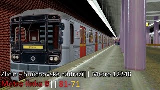 MSTS ►Pražské metro ►81-71►Linka B ►Zličín - Smíchovské nádraží ►Jackey CZ