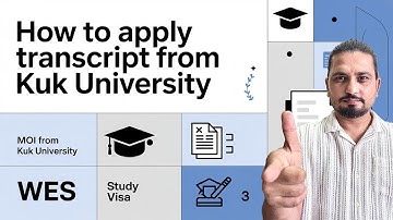 How to Apply Transcript from KUK university ,MOI from KUK university !  WES ! Study Visa ! KUK