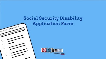 Social Security Disability Application Form: SSA-16