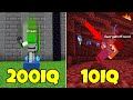 200IQ vs 10IQ Minecraft Plays #2