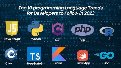 Top 10 Programming Languages For 2023