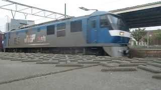 JR貨物 コンテナ車(先頭EF210) 熱田駅通過