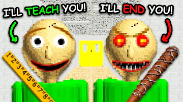 GOOD BALDI vs BAD BALDI!