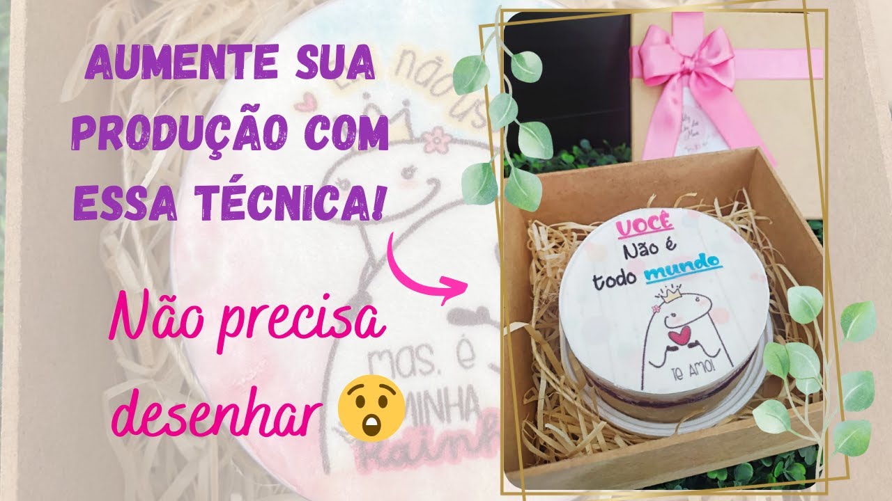 COMO AUMENTAR A PRODUÇÃO NO DIA DAS MÃES ! BENTO CAKE SEM PRECISAR DESENHAR 😱🤔🥰