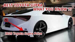 Best 2020 Toyota Supra Price