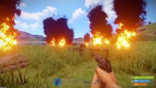 Rust Solo Heli with m92 Pistol 1/24/18