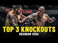 Brandon Vera's Top 3 Knockouts | ONE Highlights