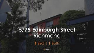 5/75 Edinburgh Street, Richmond - Property Walk Thru Video - Hodges South Melbourne