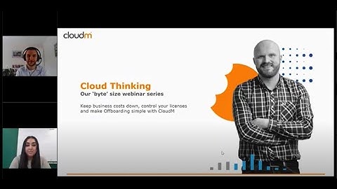 Cloud Thinking Session 2 -  Offboarding made simple with CloudM