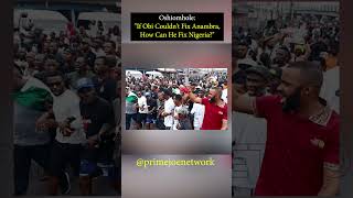 "If Obi Couldn't Fix Anambra, He Can't Fix Nigeria" — Oshiomhole