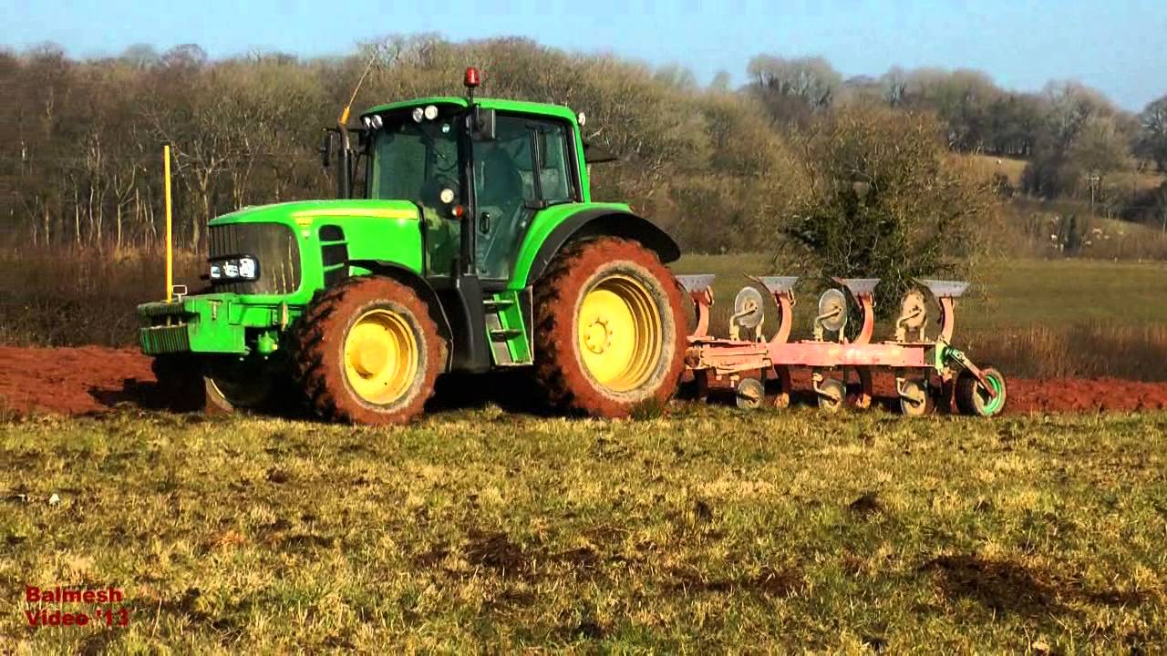 John Deere 6930 & Agrilux Plow *HD* - YouTube