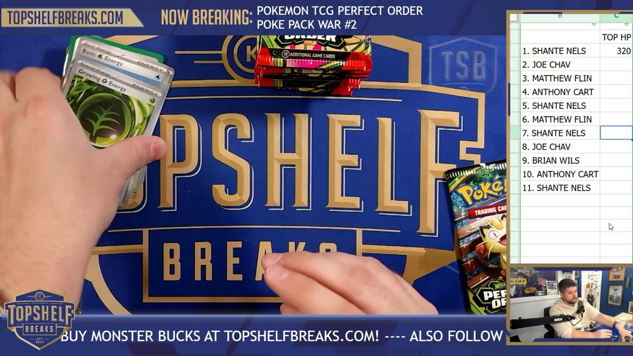 Pokemon TCG Mega Evolution Perfect Order Poke Pack Break #2 | Top Shelf Breaks | 3/27/26