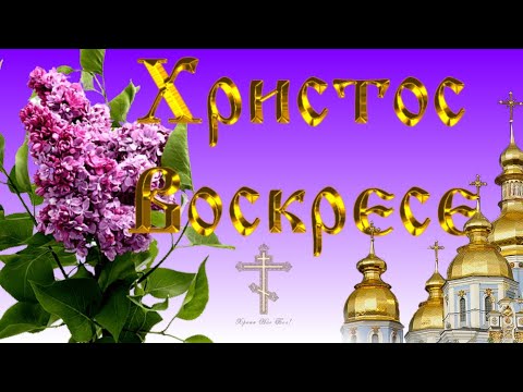 Красивые поздравления с Пасхой🌺музыкальное видео поздравление - красивая открытка на пасху🌺
