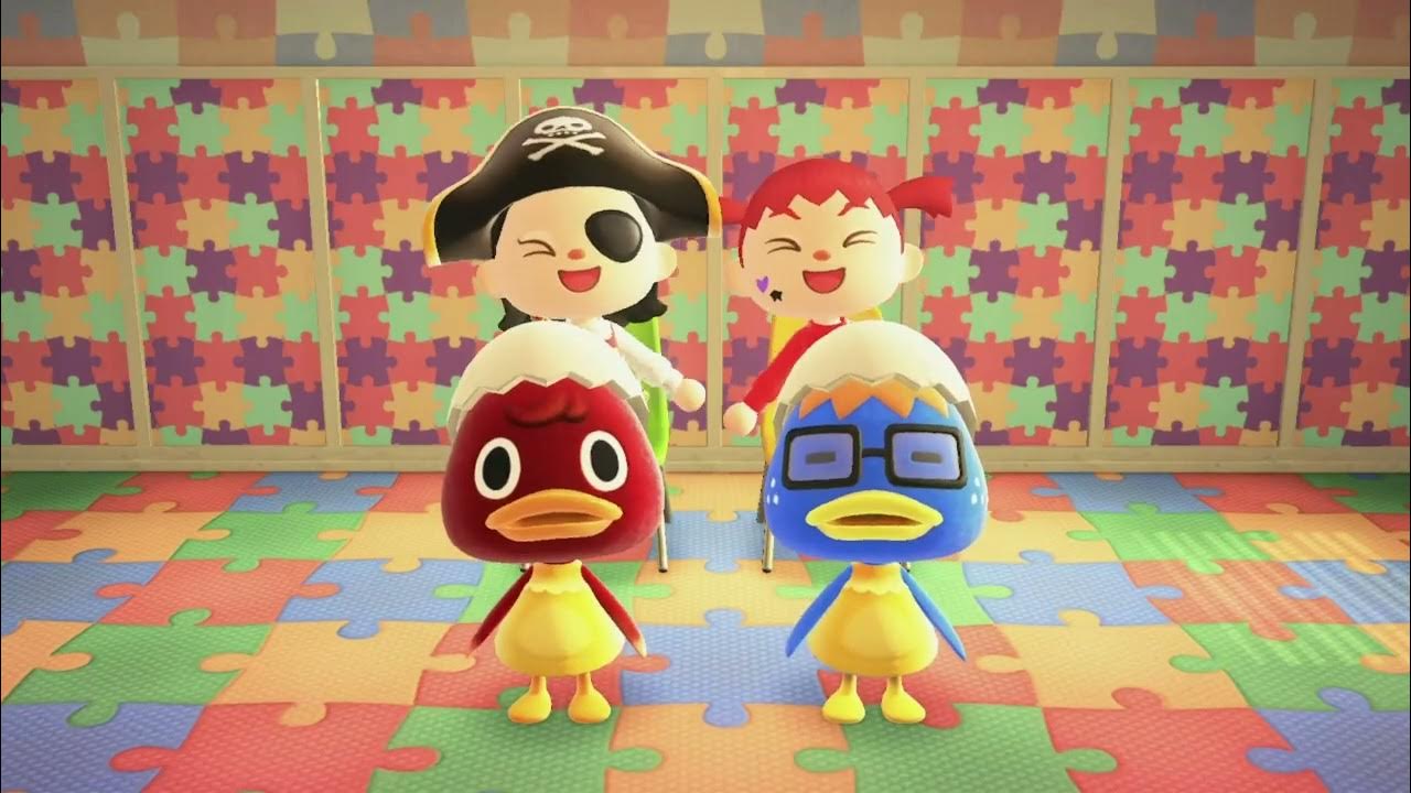 Hoobland Wiggles Five Little Ducks (ACNH) YouTube