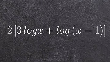 Condensing logarithmic expressions