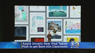 Apple Unveils New iPad Tablet Geared To Classrooms