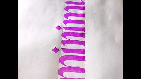 minimum Calligraphy Lettering| Pilot Parallel pen Calligraphy | #shorts #shortvideo #short #writing