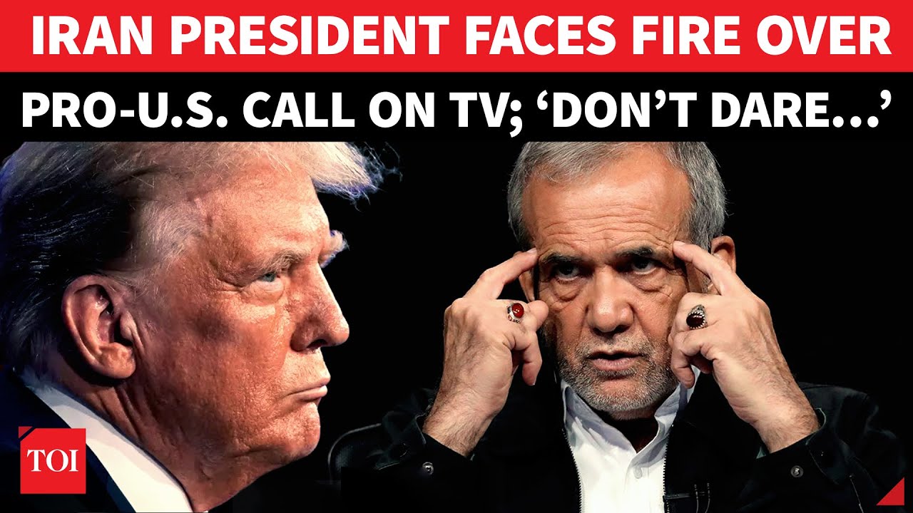 Iran ERUPTS Over President’s Pro-US Call; ‘If You Dare To…’: Pezeshkian Under Fire Iran ERUPTS Over President’s Pro-US Call; ‘If You Dare To…’: Pezeshkian Under Fire