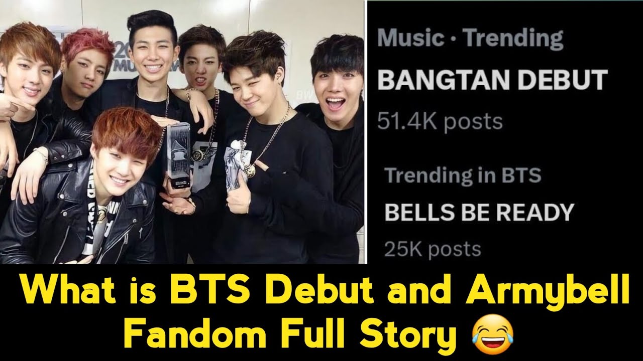 What is BTS Debut and Armybell Fandom Story 😂 Full Explained 💜 BTS ...