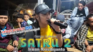 DINGIN BANGET 🥶🥶 Irwan Krisdiyanto ~ SATRU 2 | Denny Caknan COVER LIve Jamming at BONDOWOSO JATIM