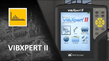 Field balancing with VIBXPERT II by PRUFTECHNIK