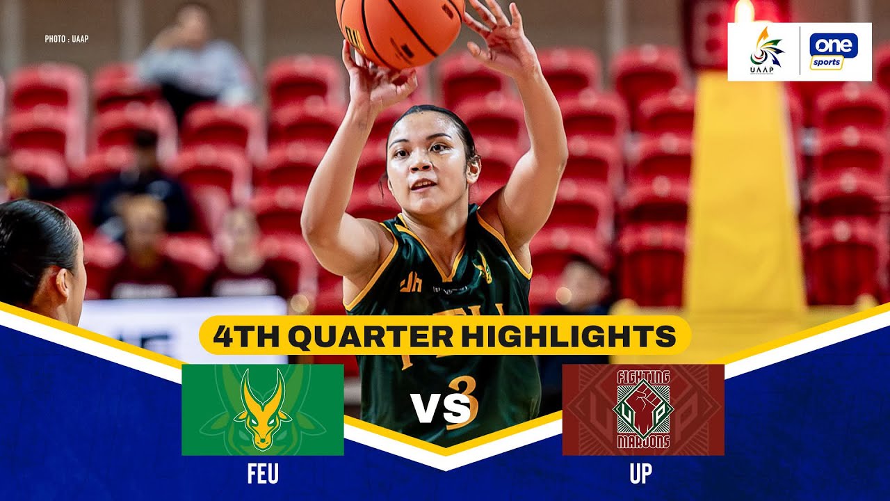 UP vs. FEU | 4TH QUARTER HIGHLIGHTS | UAAP SEASON 88 WOMEN’S BASKETBALL ...