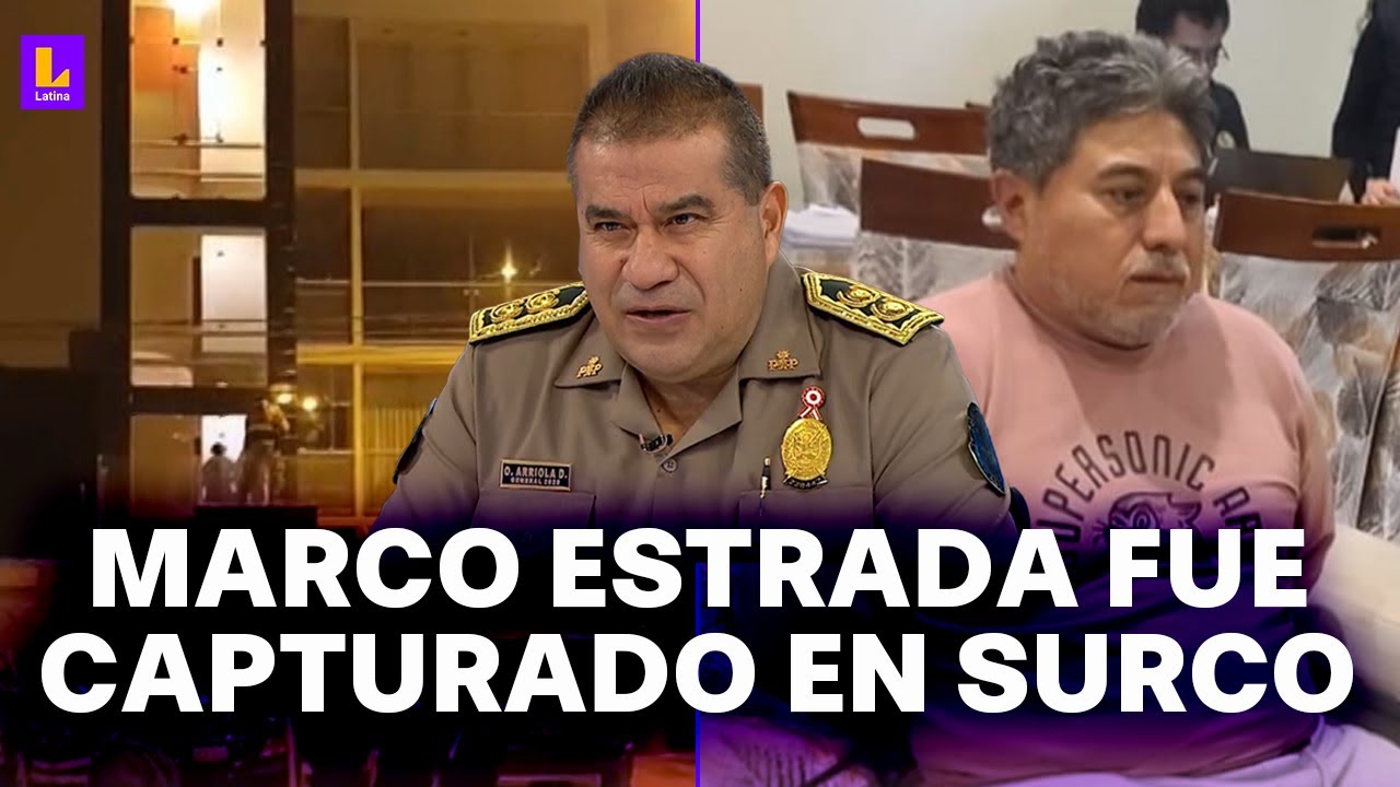 Óscar Arriola sobre la captura del narco Marco Estrada: 