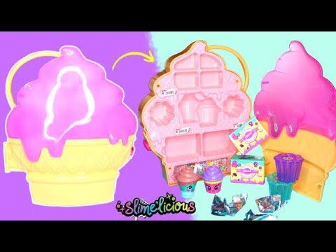 Slimelicious Mega Case-Fabrique pâte à slime