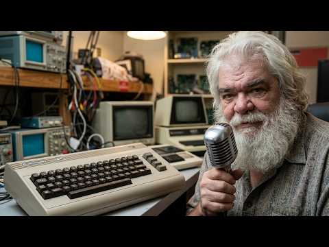 JOKE While Microphone Testing Commodore 64 128 PET Amiga Testing 1 2 3! Sound Check - Episode 4414