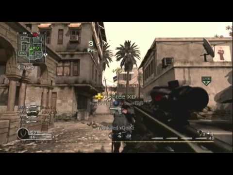CoD4 5 Kills 1 Bullet No Scope