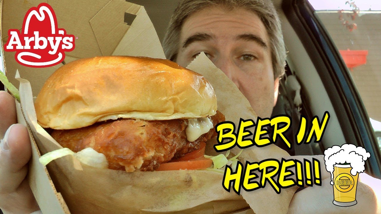Arby S Beer Battered Fish Sandwich Review Peep This Out Youtube