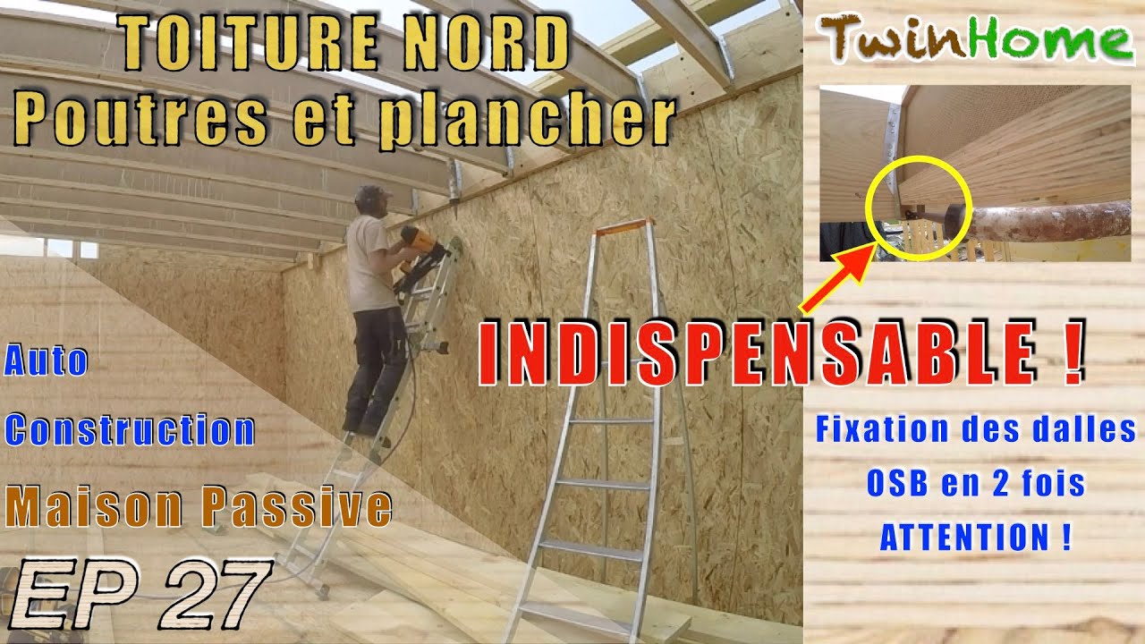 COMMENT POSER DES POUTRES POUR TOITURE TERRASSE : Construire une maison