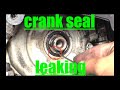 Diagnose replacement crank seal toyota camry  fix it angel