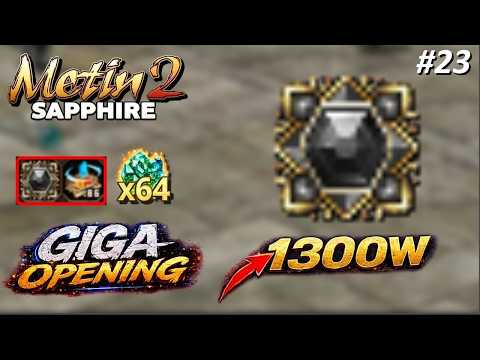 Metin2 Sapphire - GIGA Opening po Goblinie z Najgorszego Serwera - Onyks za 1300W
