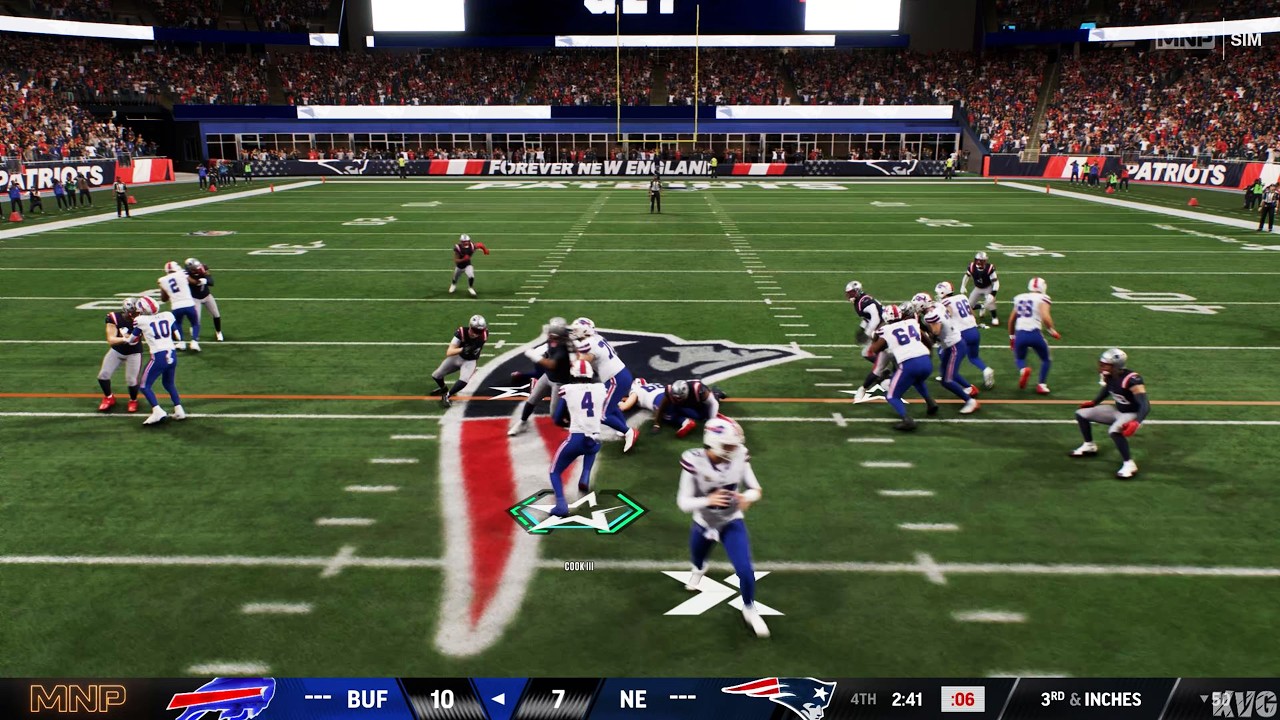 Madden NFL 27 - Buffalo Bills vs New England Patriots - Gameplay (PS5 UHD) [4K60FPS]