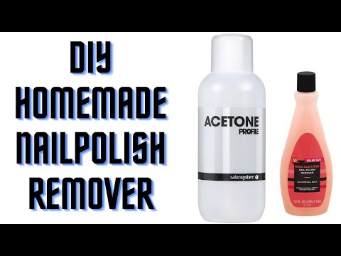 Homemade acetone | how to make acetone at home|Homemade nail polish remover|Acetone making