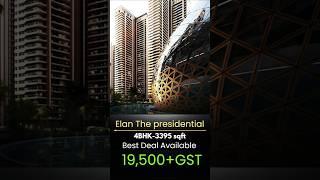 4bhk for sale elan the presidential Nose unit #gurgaon #4bhk #property #elanthepresidential