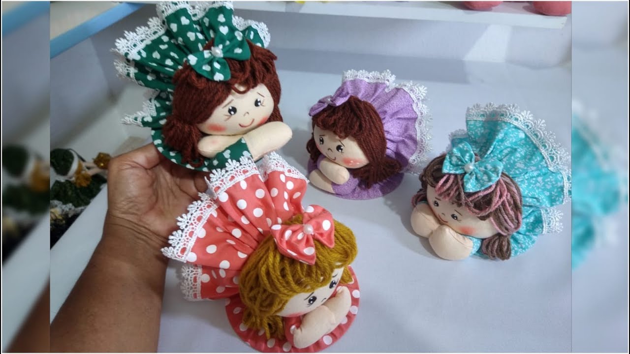 COMO FAZER um artesanato rápido - apenas CDS retalhos e fuxicos e sabonete, ideia incrível.