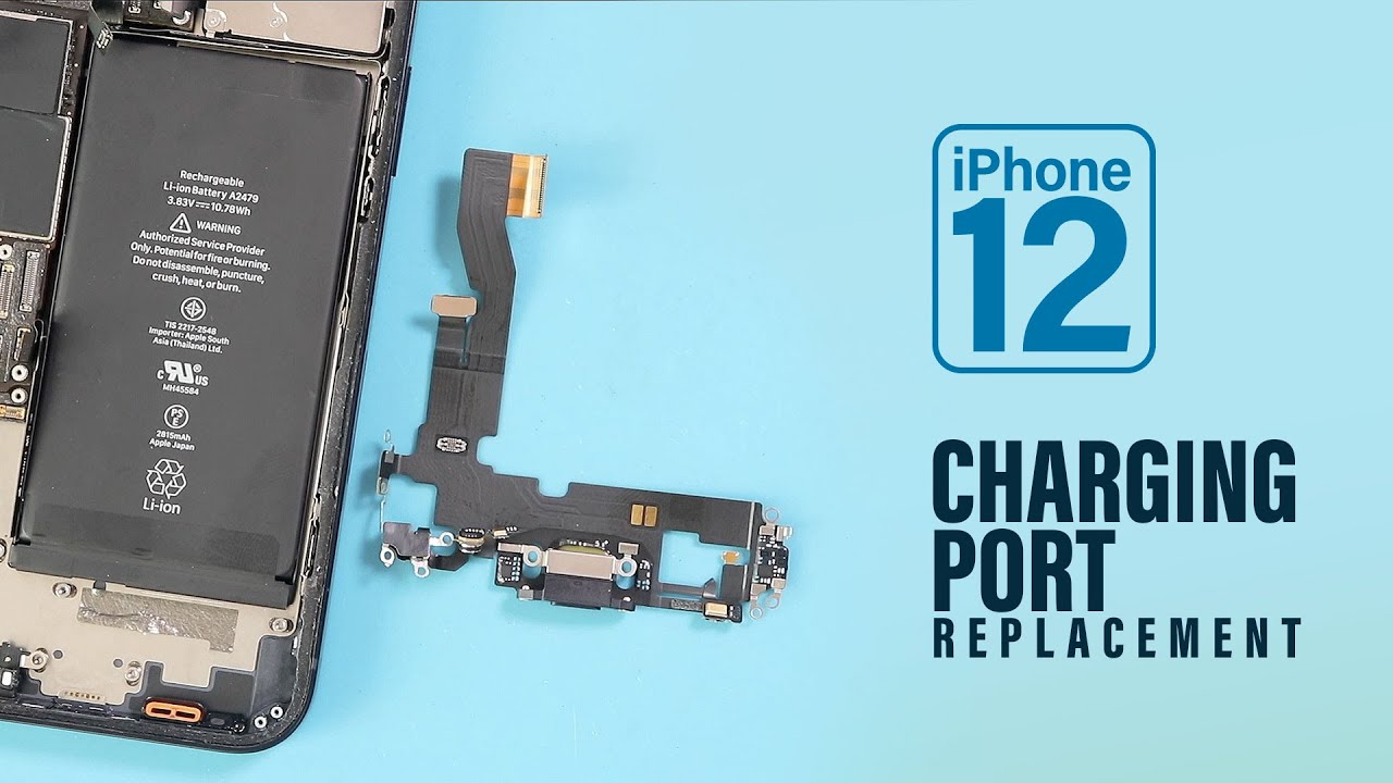 Iphone 12 Charging Port Replacement Youtube